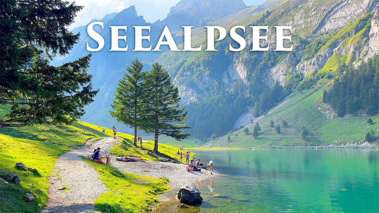 Seealpsee, Switzerland 4K - Amazing Beautiful Nature Video, Scenic Relaxation Film, 4K Video UltraHD