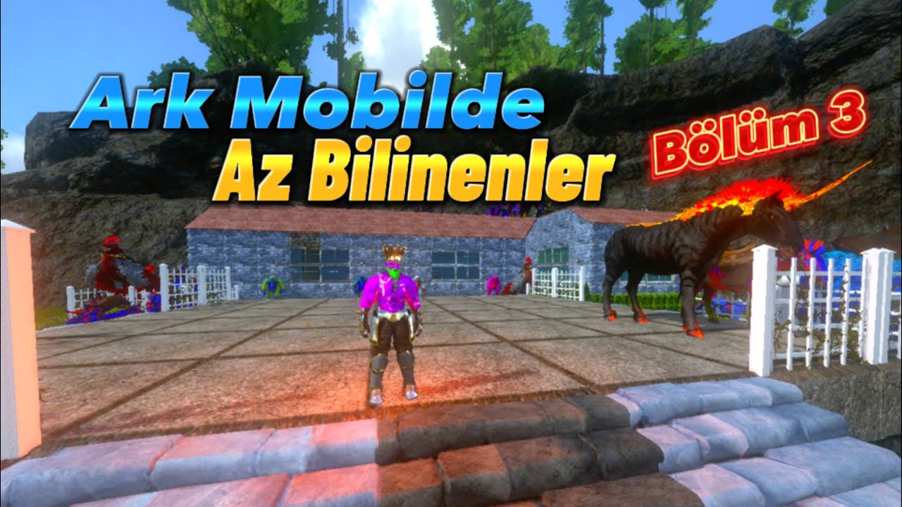 Ark Mobilde Az Bilinenler Bölüm 3 #arkmobile #arktürkçe