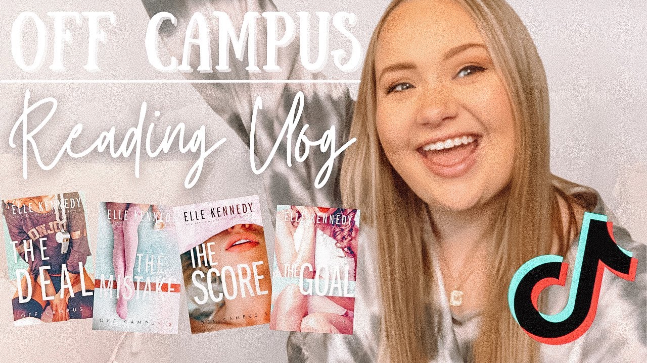 tiktok made me read it | THE OFF CAMPUS SERIES reading vlog