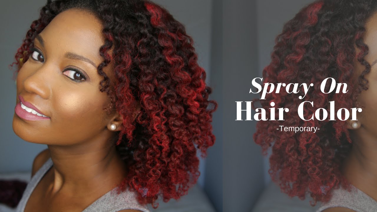 It's Lit || Temporary Red Spray Color