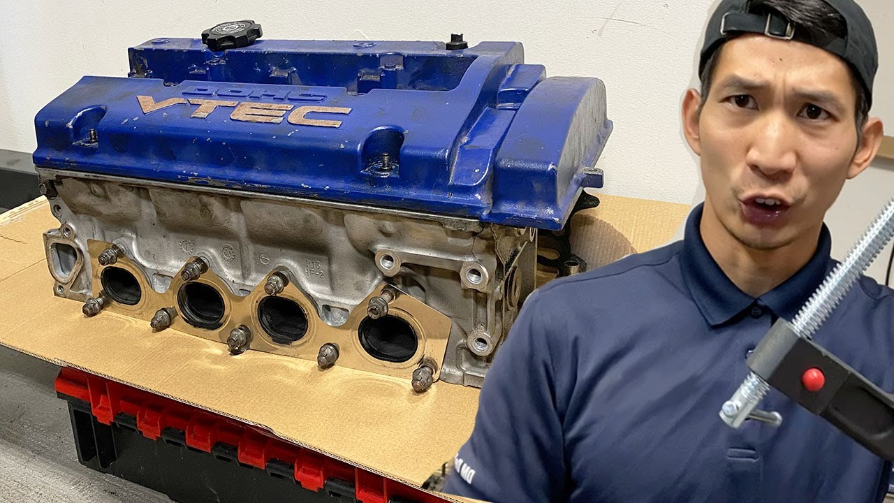 Tearing Down My H22 Head