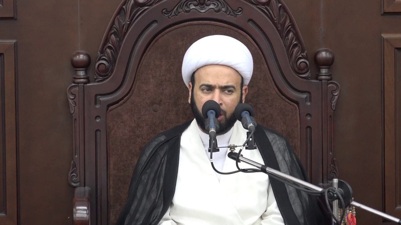 الشيخ ياسين الجمري - الموضوع: الحجاب الفاطمي - ليلة 24 جمادى الأول 1437هـ || 4K