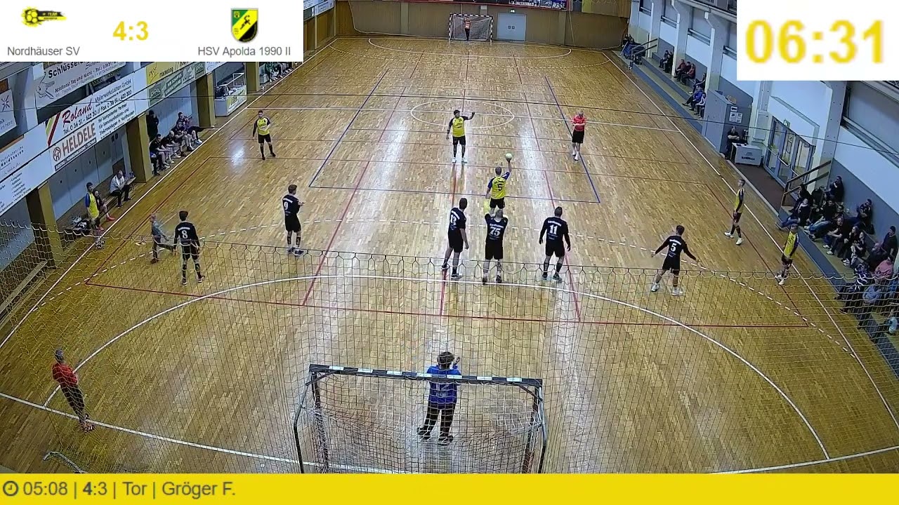 THV2022/23 Landesliga Männer Nordhäuser SV gegen HSV Apolda II