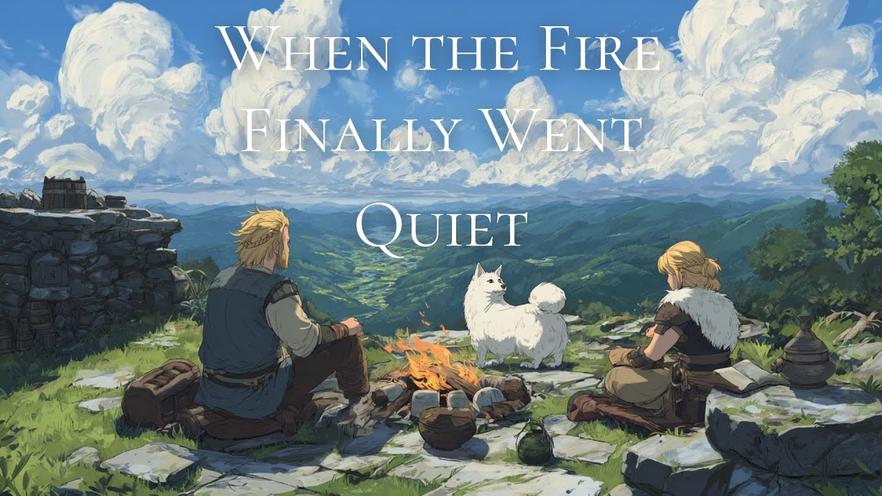 When the Fire Finally Went Quiet | Calm Fantasy Music After the Journey