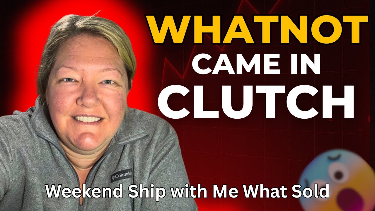 Whatnot Saved My Weekend Sales Total 🫣 Ship with Me What Sold on EBay & Poshmark #whatsold #ebay 