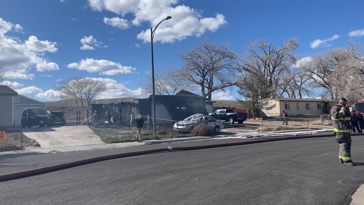 House Fire in Fernley