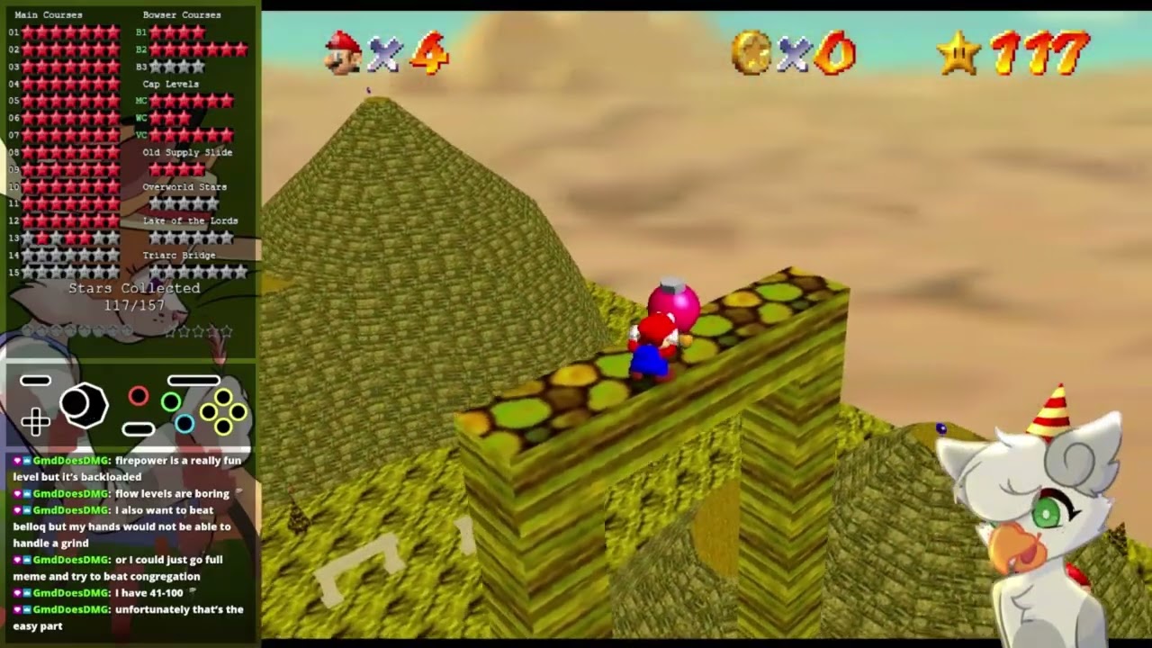 Super Mario 74 Extreme Edition | [C13] Acid Peaks (Savestateless)