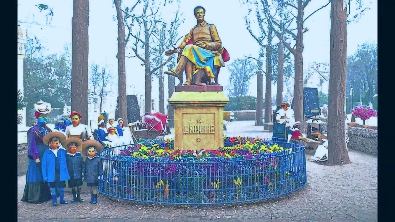 Paris d'Antan  16ème colorié   avec entreacte