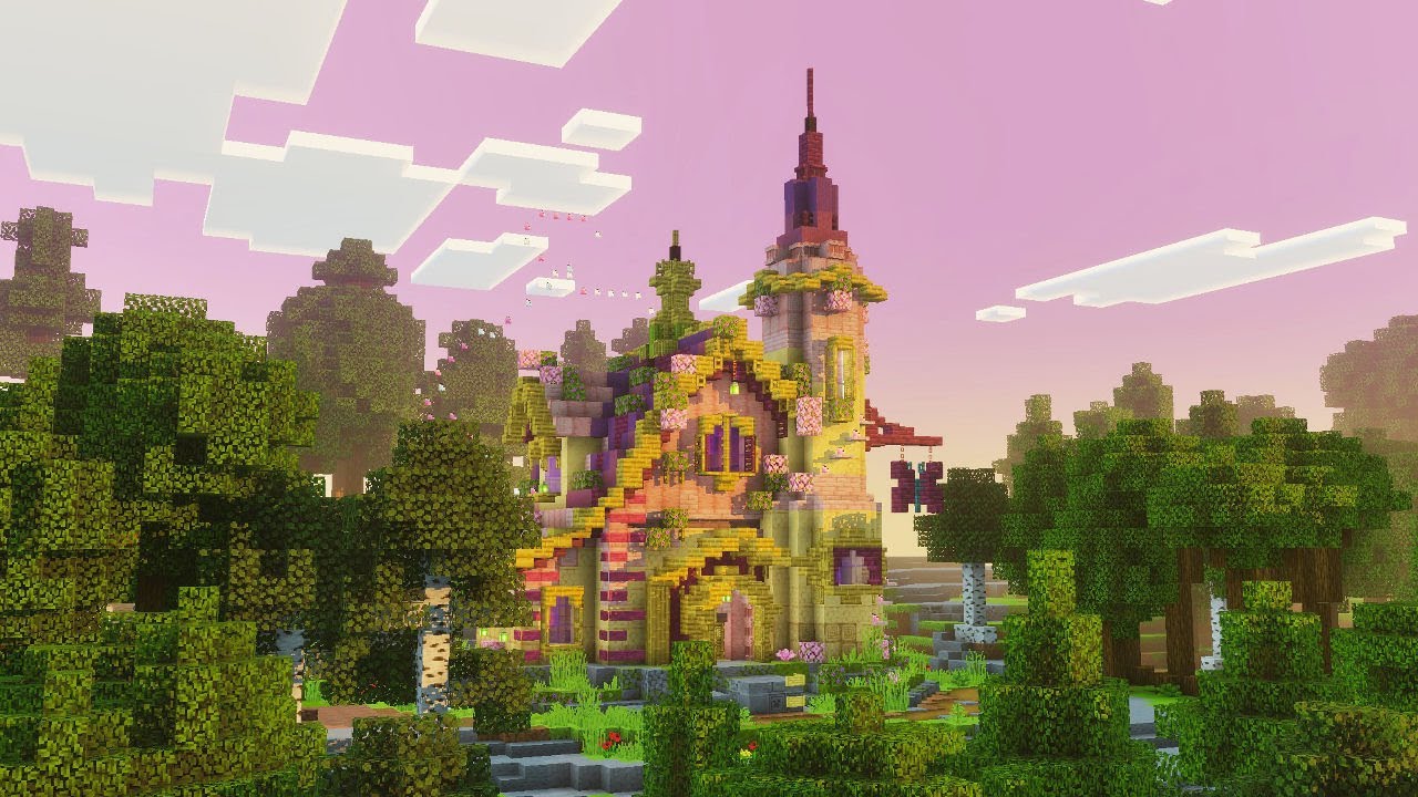 MINECRAFT | EP: 1 FAIRY HOUSE (BUILD TUTORIAL)