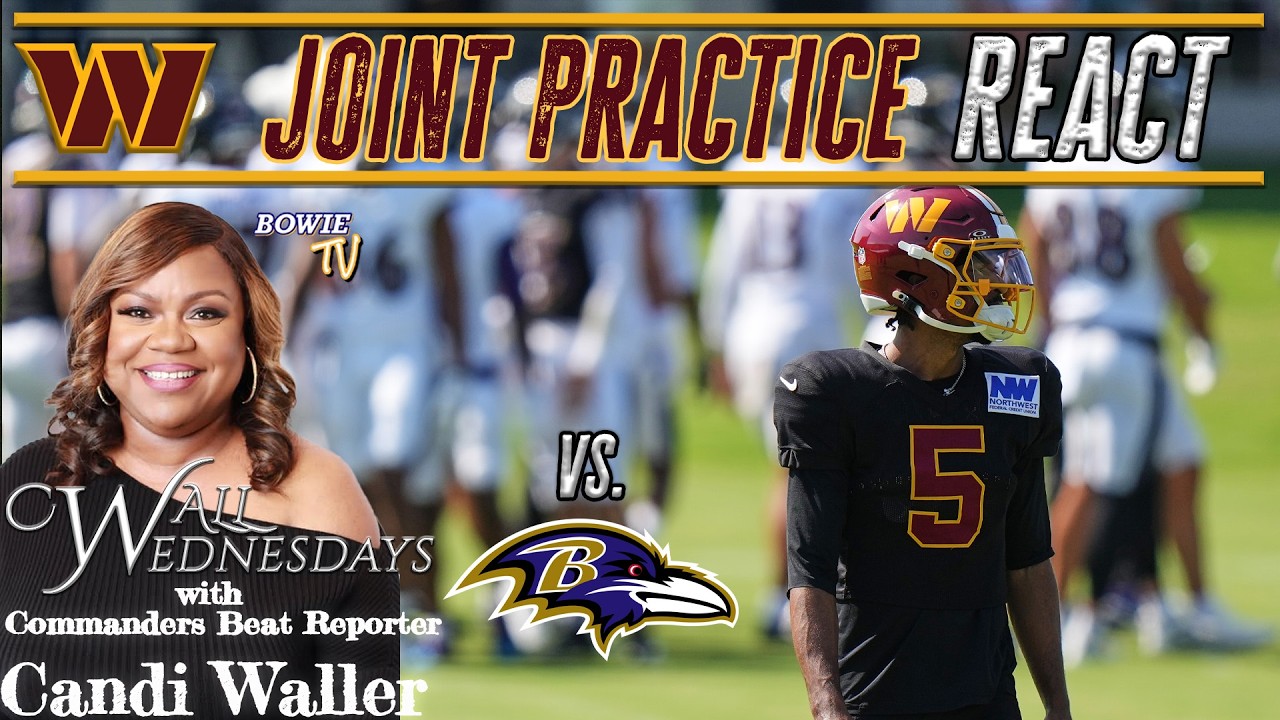 Commanders Beat Reporter Candi Waller On BAL Joint Prax | YIKES THAT WAS ROUGH❗PANIC BUTTON TIME?🤔