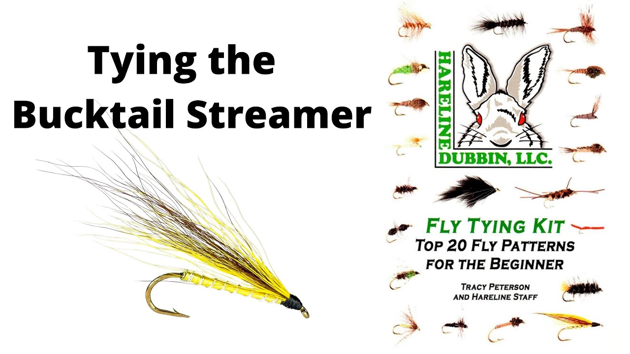 Fly Tying the Bucktail Streamer - Hareline Fly Tying Material Kit