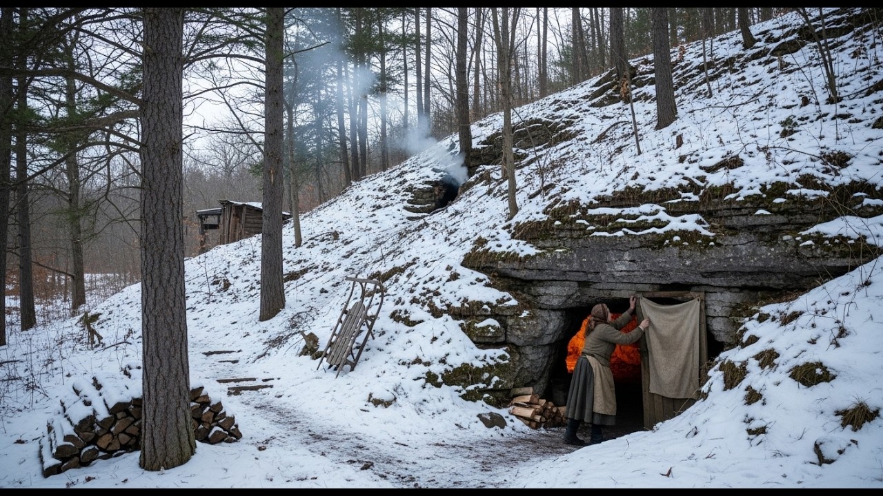 How She Built a Cave Shelter That Stayed Over 80°F During the Worst Winter in 45 Years