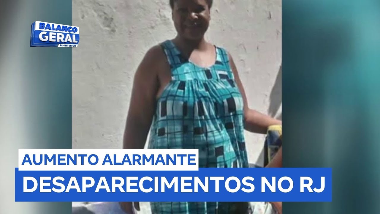 Casos de pessoas desaparecidas crescem em cidades do Rio de Janeiro