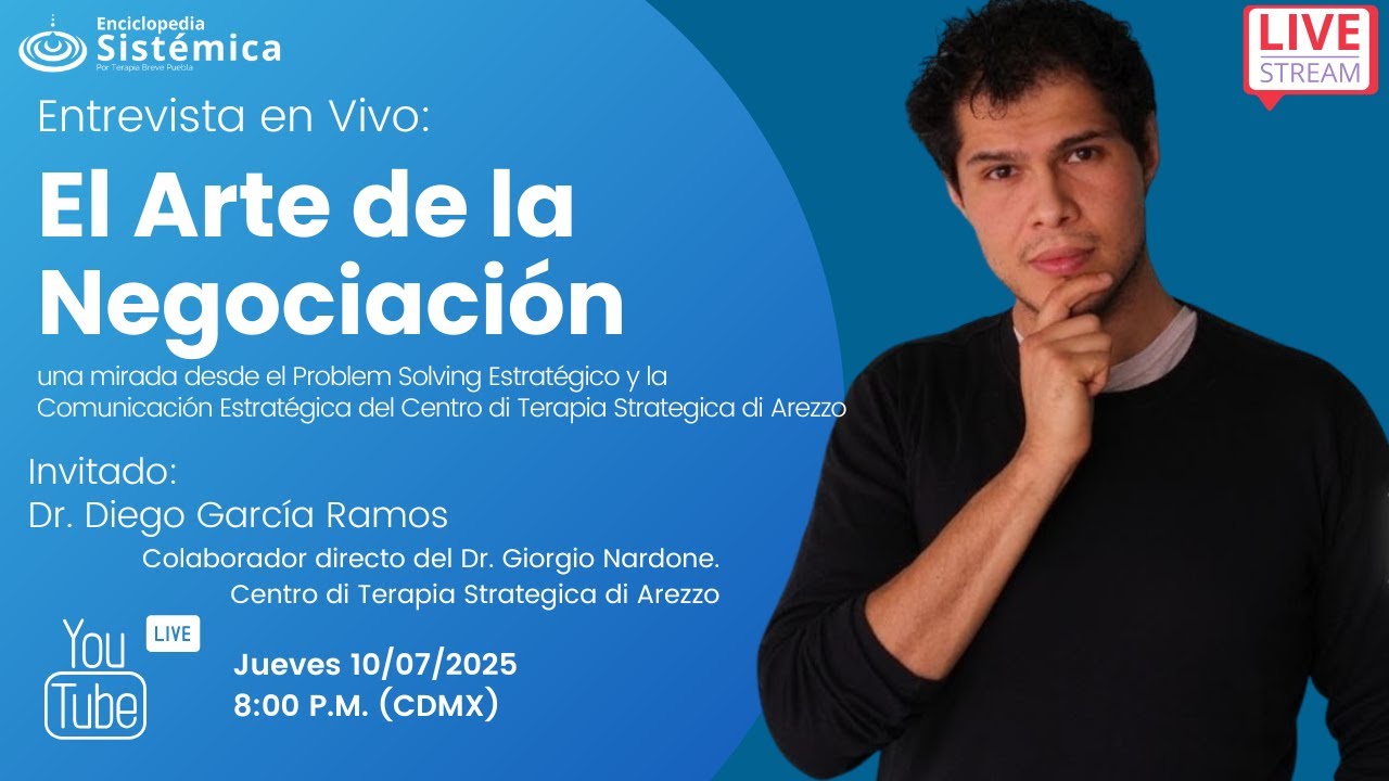 El Arte de la Negociación - Entrevista con Diego García Ramos, colaborador de Giorgio Nardone