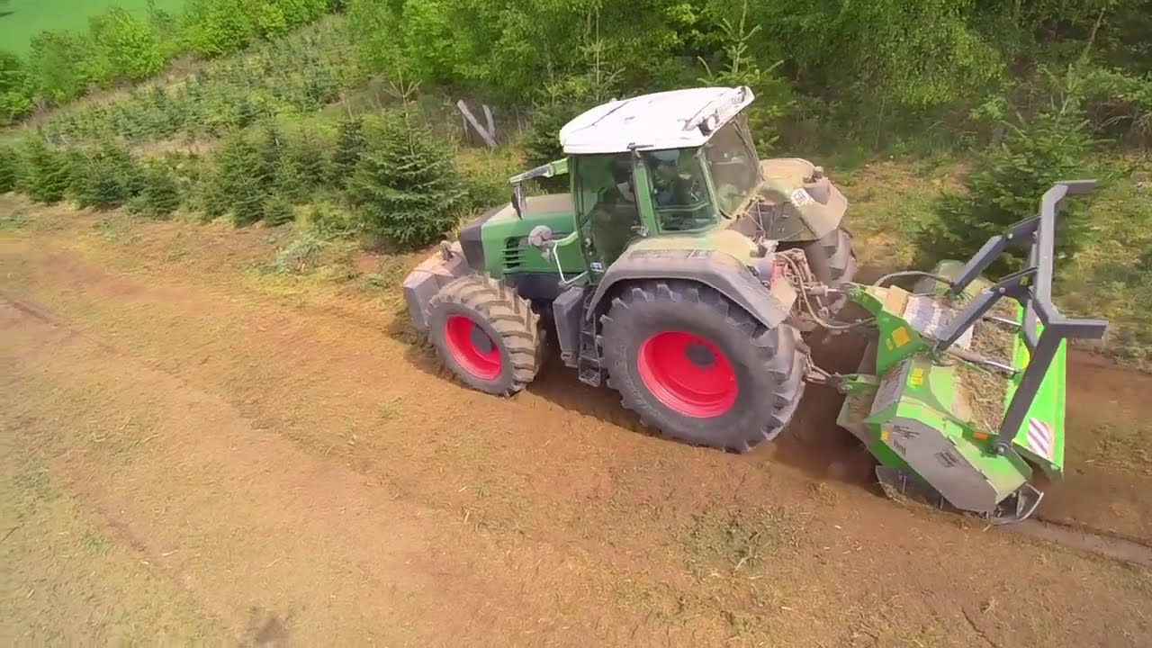 Broyeur forestier Fao Far 2.364DT | Suppression des plantations d'arbres de Noël - Vercom