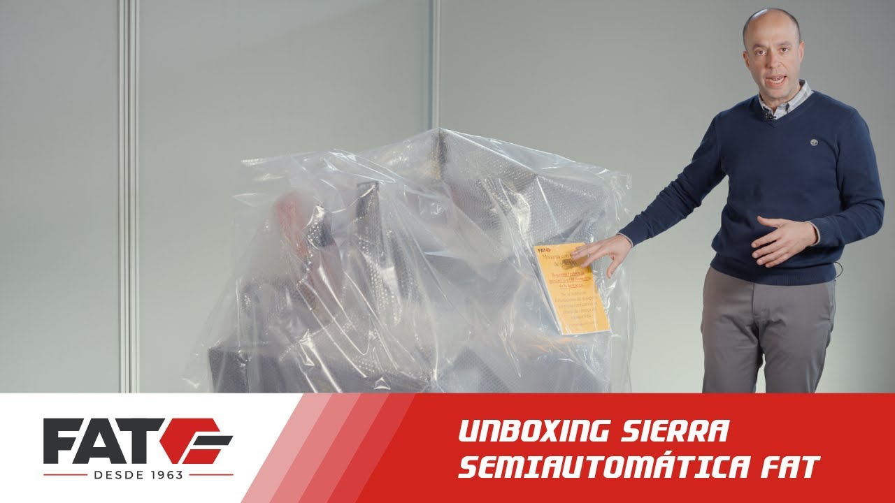 TUTORIAL: UNBOXING SIERRA DE CINTA SEMIAUTOMÁTICA FAT