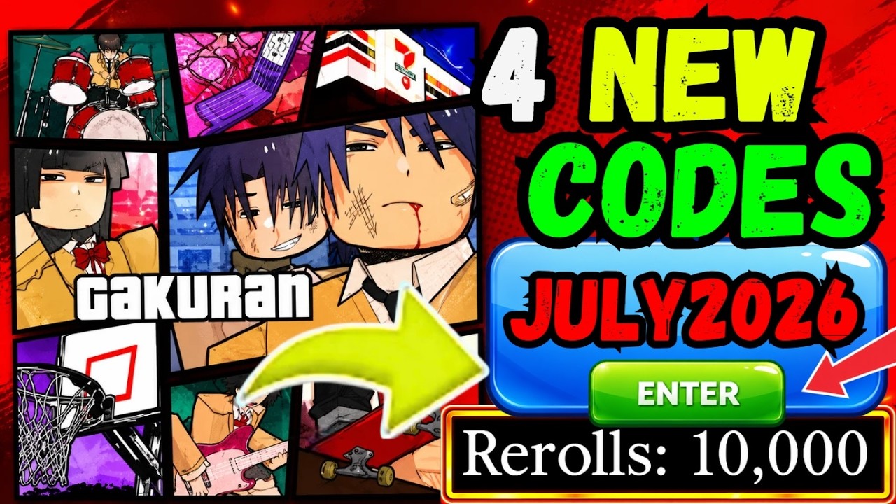 *NEW CODES* ALL NEW WORKING CODES FOR GAKURAN IN JULY 2026! | ROBLOX GAKURAN CODES IN JULY 2026