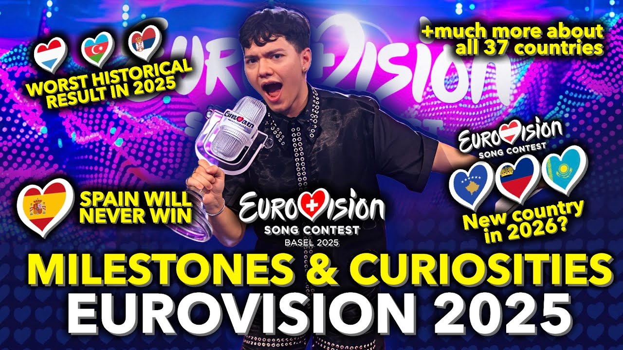 Eurovision 2025: MILESTONES & CURIOSITIES (Interesting Facts about the Results)