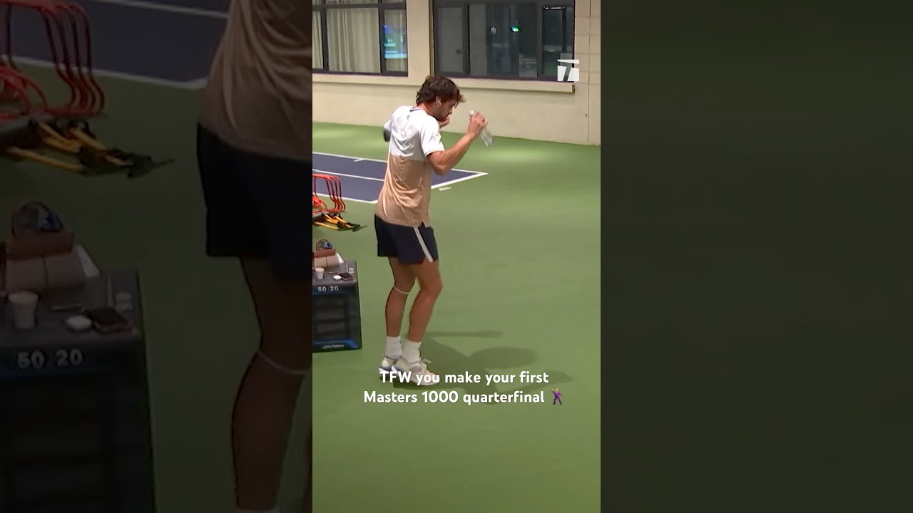 Former Texas A&M star & current world no. 204 Val Vacherot is having a dream run in Shanghai 🤩