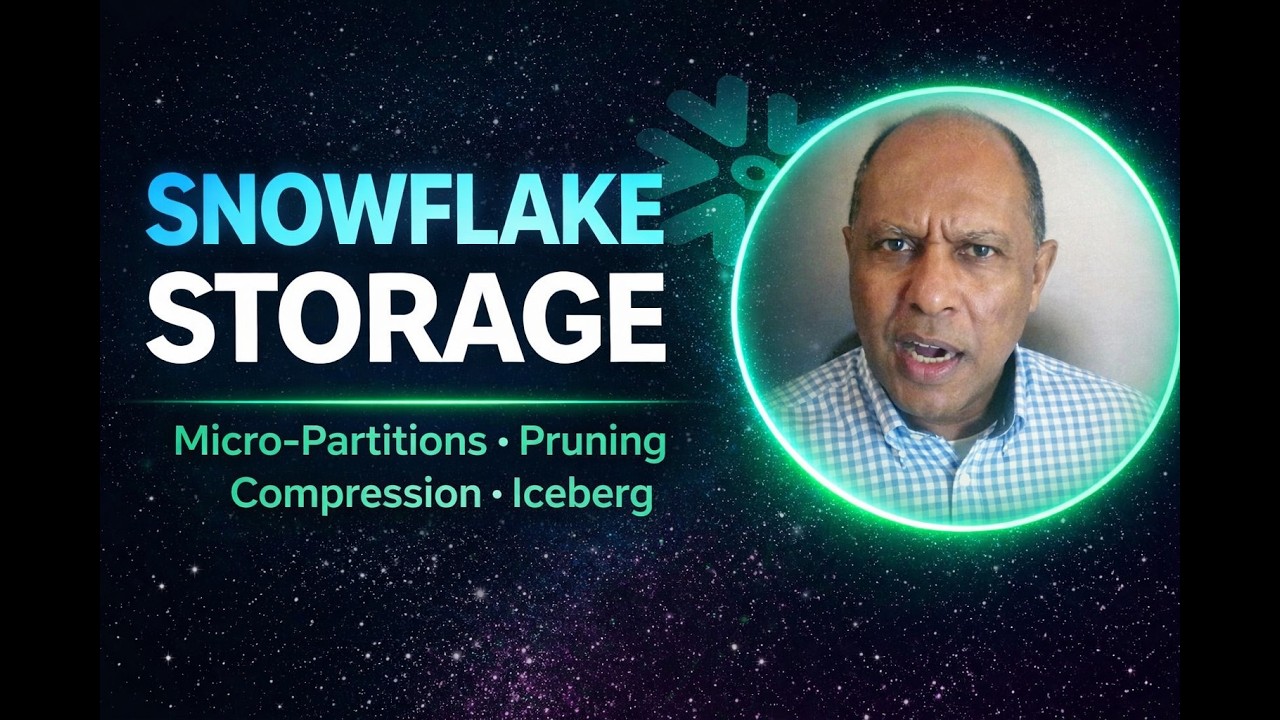 Snowflake Storage Layer Explained | Micro-Partitions, Pruning & Iceberg Deep Dive (Episode 2)
