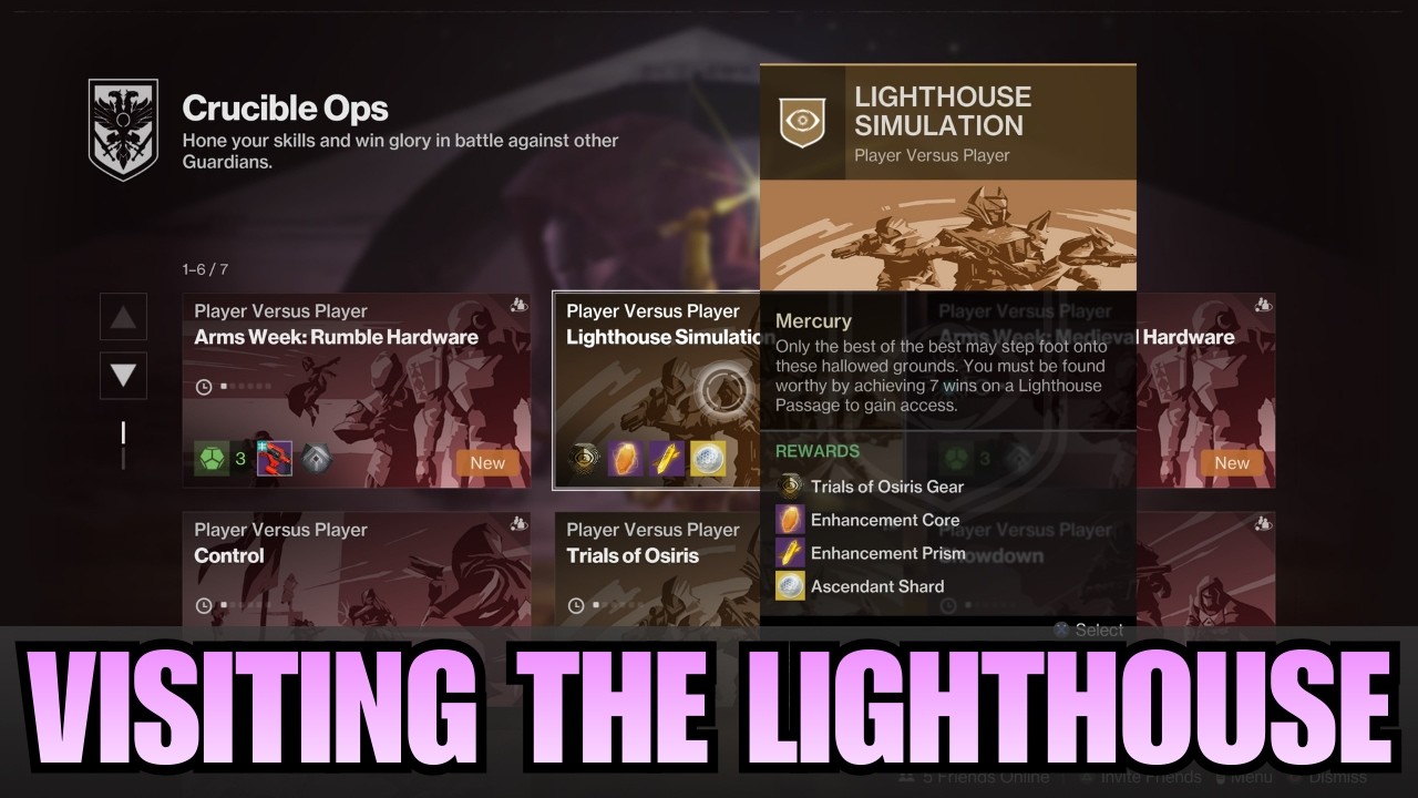 Visiting the LIGHTHOUSE in RENEGADES [Destiny 2]