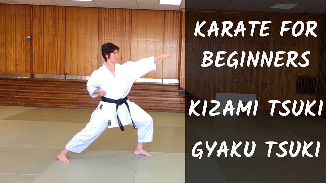 Karate for Beginners #33 - Yori Ashi Kizami Tsuki & Tsugi Ashi Gyaku Tsuki