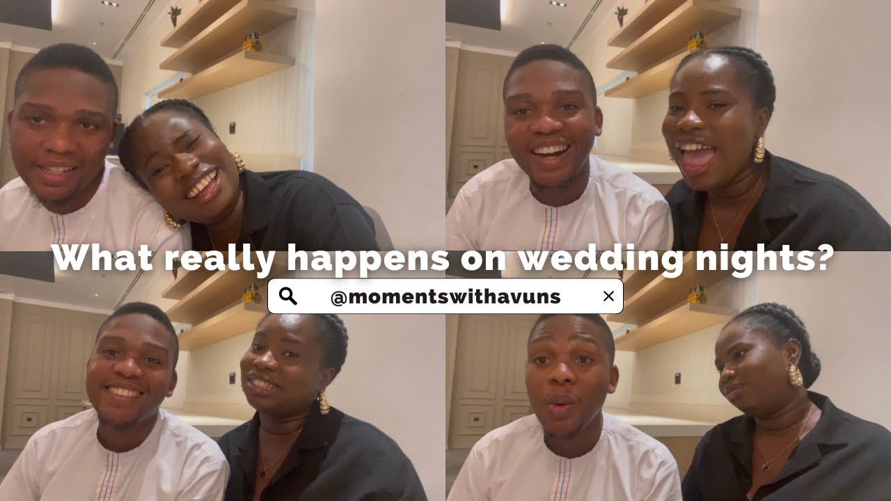 What we did on our wedding night🙈 #marriage #weddingnight