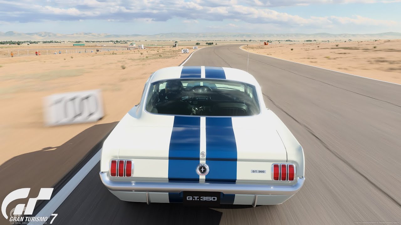 Gran Turismo 7 | Shelby G.T.350 1965 - Willow Springs Raceway Streets of Willow Springs [4K PS5]
