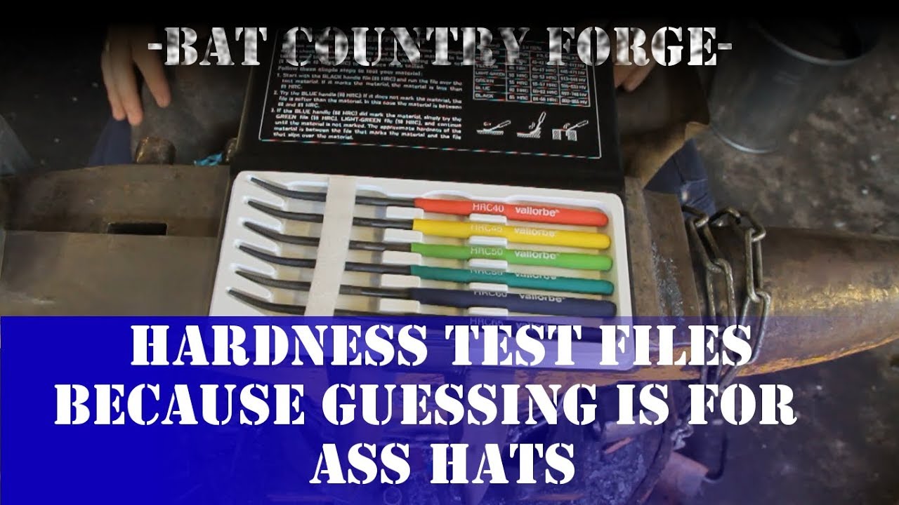 Vallorbe hardness test files