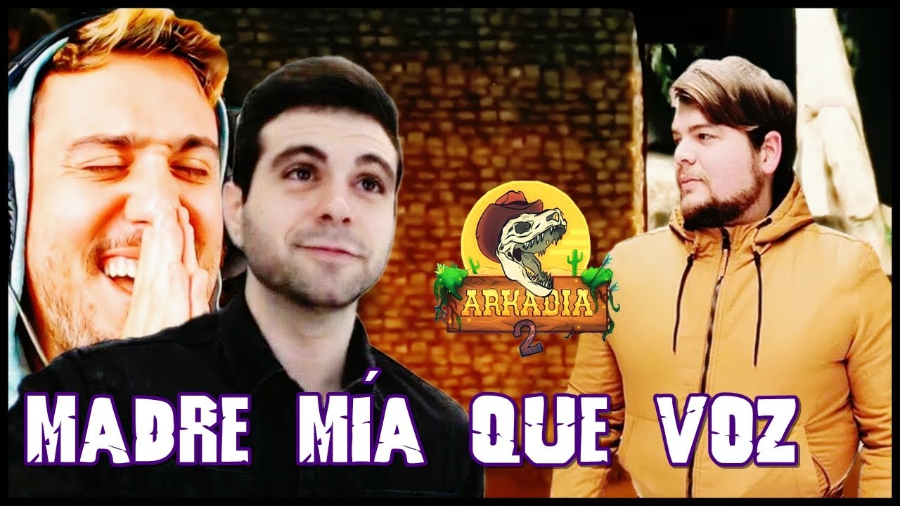 La voz real de SANDRO y VEGETTA y FARGAN lo imitan 😂🤣 ARKADIA 2
