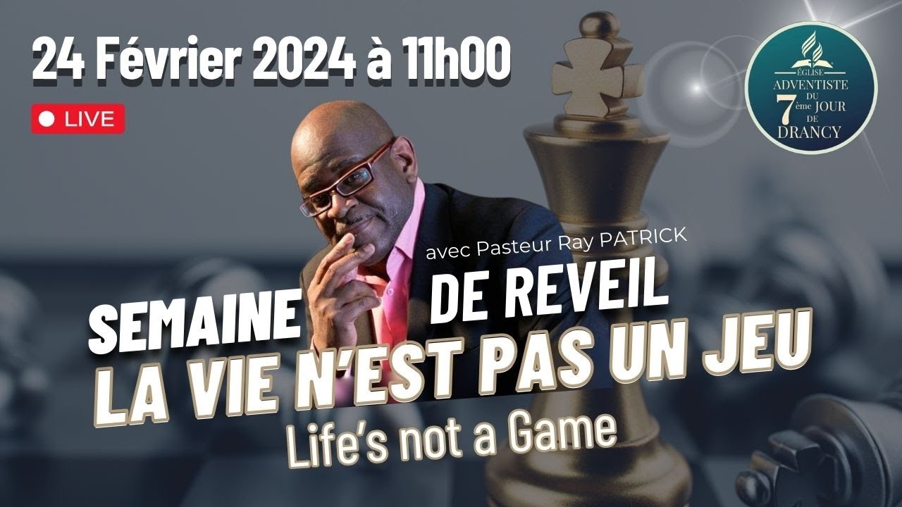 Semaine de réveil  Ray Patrick - 24 février 2024 -