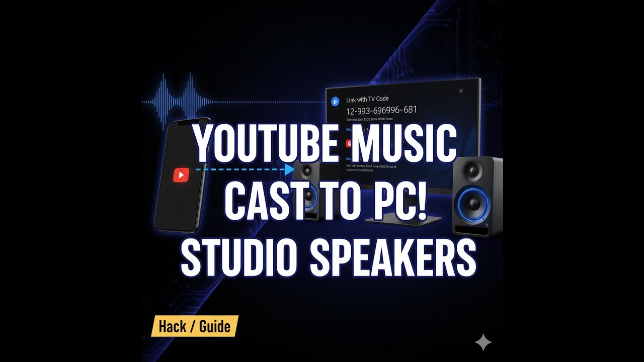 How to Cast YouTube Music from Phone to PC