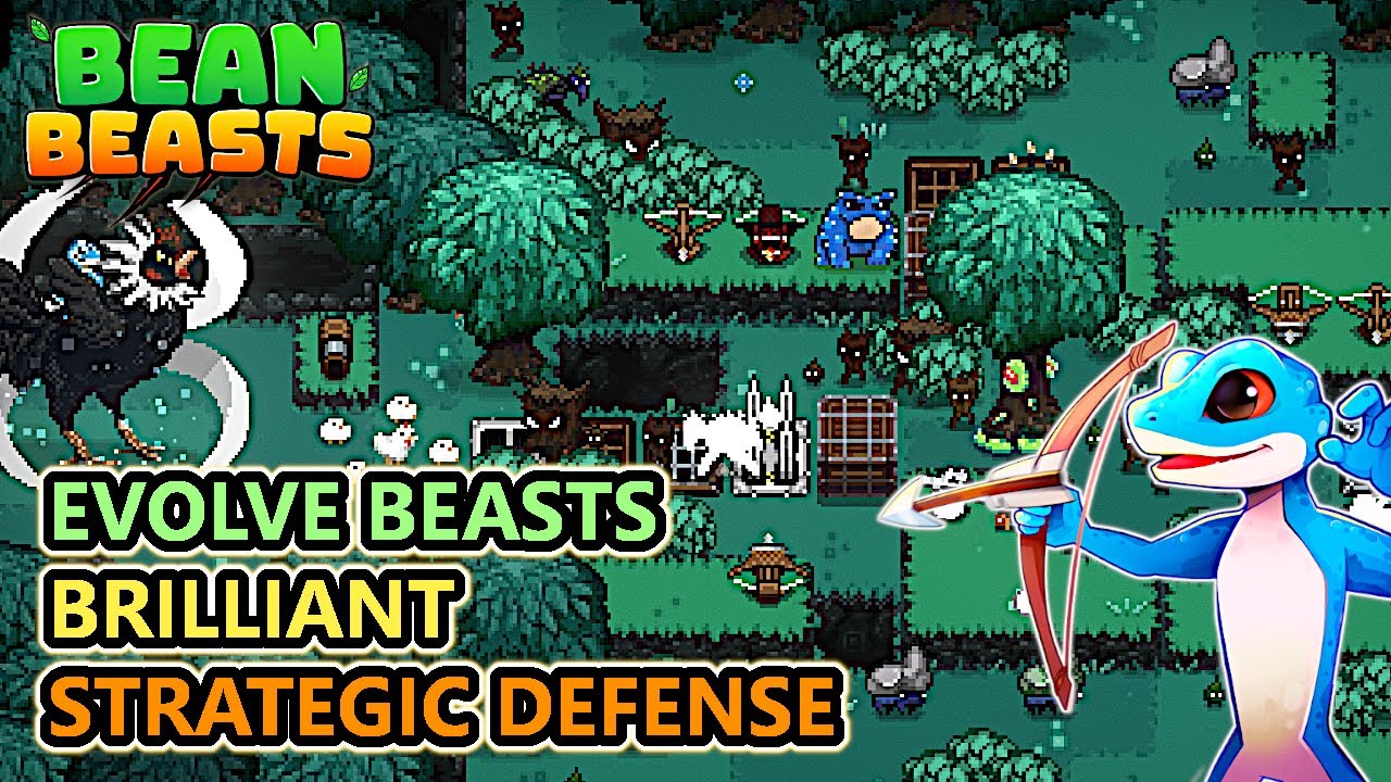 This Brilliant Strategic Tower Defense Is 100% My VIBE! | Bean Beasts