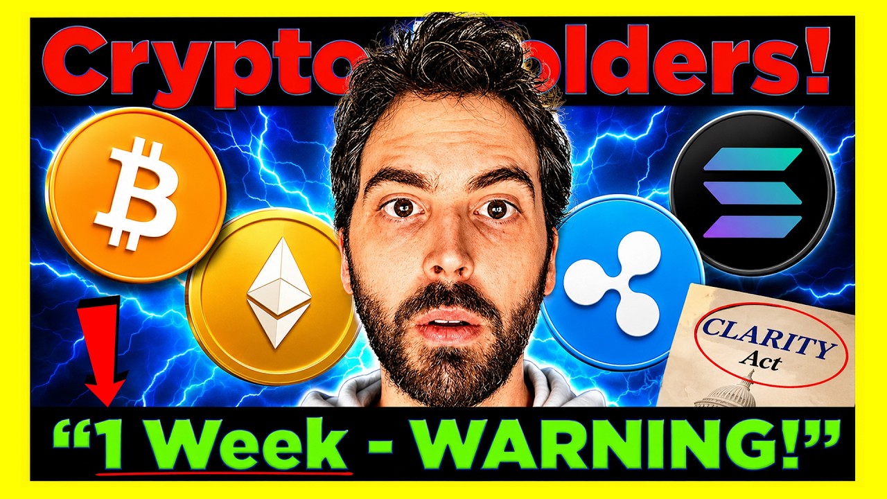 Crypto Holders: I Can&rsquo;t Believe This Is Happening!! (1 Week Warning)