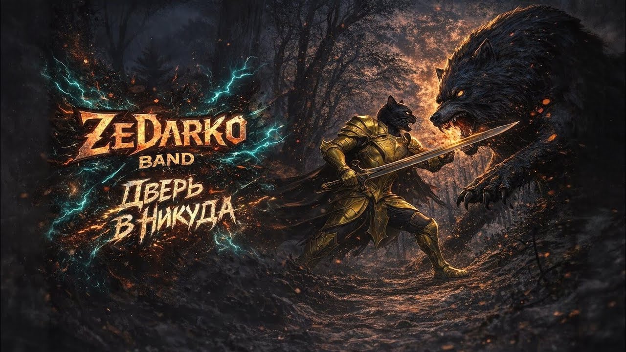 ZeDarko Band - Дверь в Никуда #epicmetal #dubstep #zedarkoband #rock #anime #dubsteprock 
