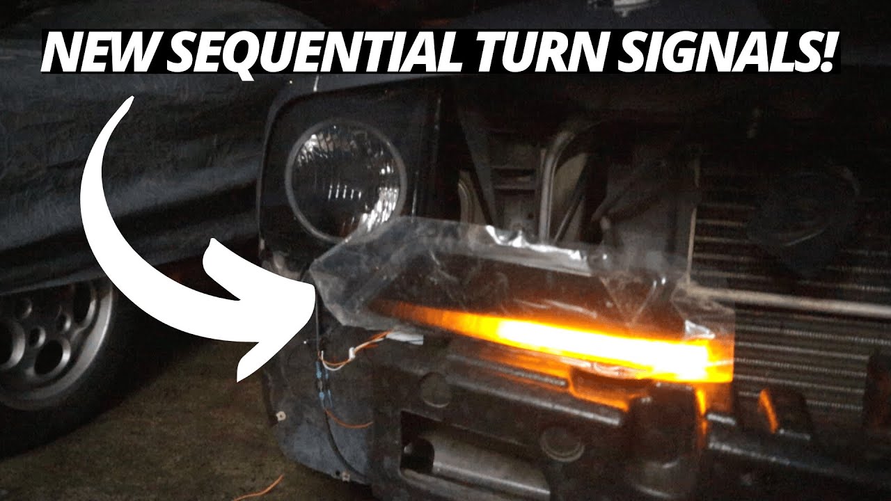 Testing the New Turn Signals for the Mustang GT!!
