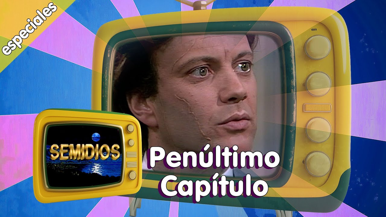 🦅 SEMIDIOS Cap&iacute;tulo 124 (1988) Teleserie, remasterizado telenovela chilena, canal 13