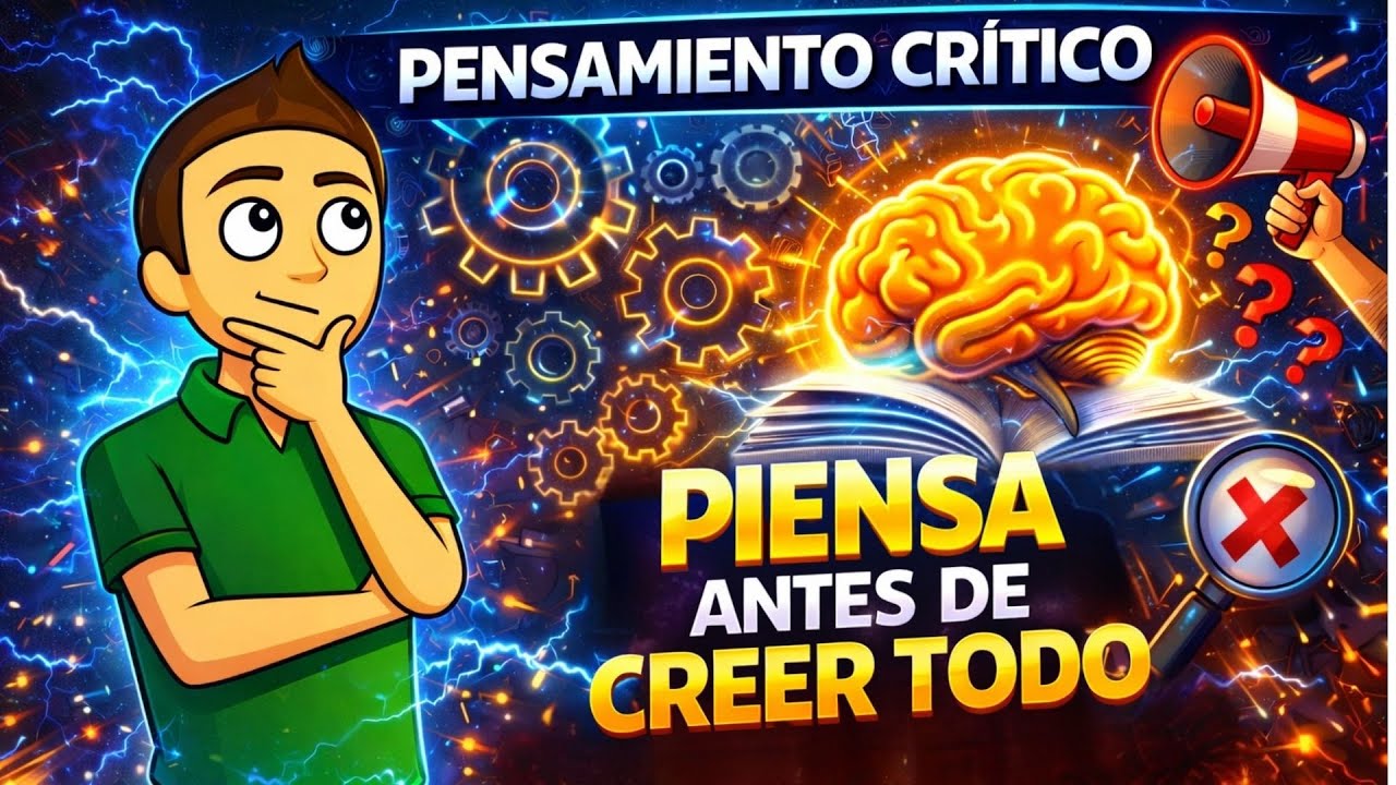 Pensamiento Critico ¿Cómo dejar de creer todo lo que ves en internet?