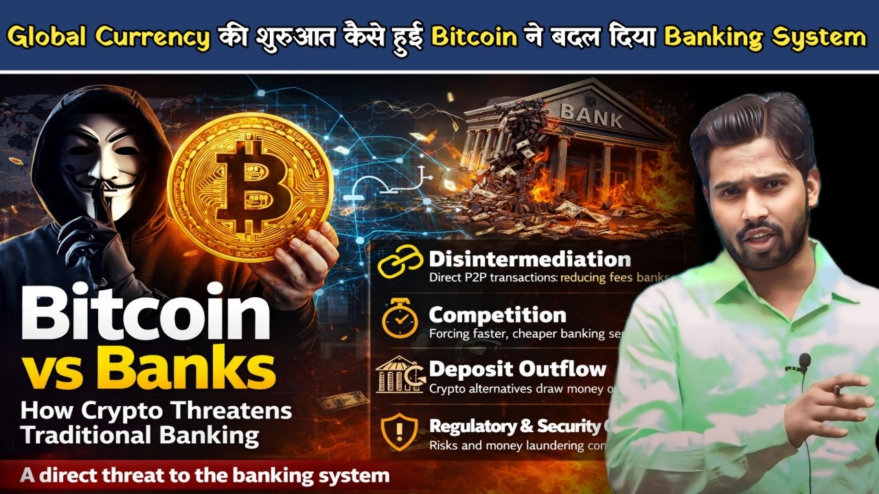 Bitcoin History: कैसे Traditional Banking को चुनौती देकर बनी Global Currency | Crypto Explained.?