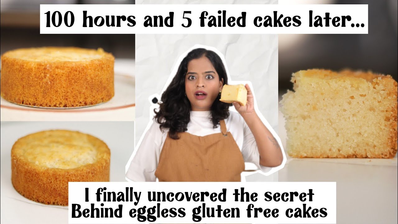 NO ONE will tell you these things about gluten free eggless cake
