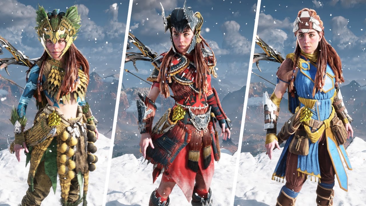 Horizon Forbidden West - ALL 43 Outfits Showcase