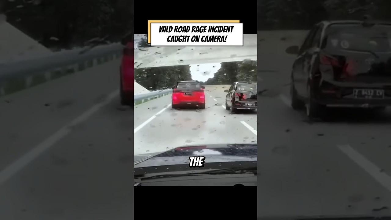 WILD Road Rage Incident Caught on Camera! #shorts