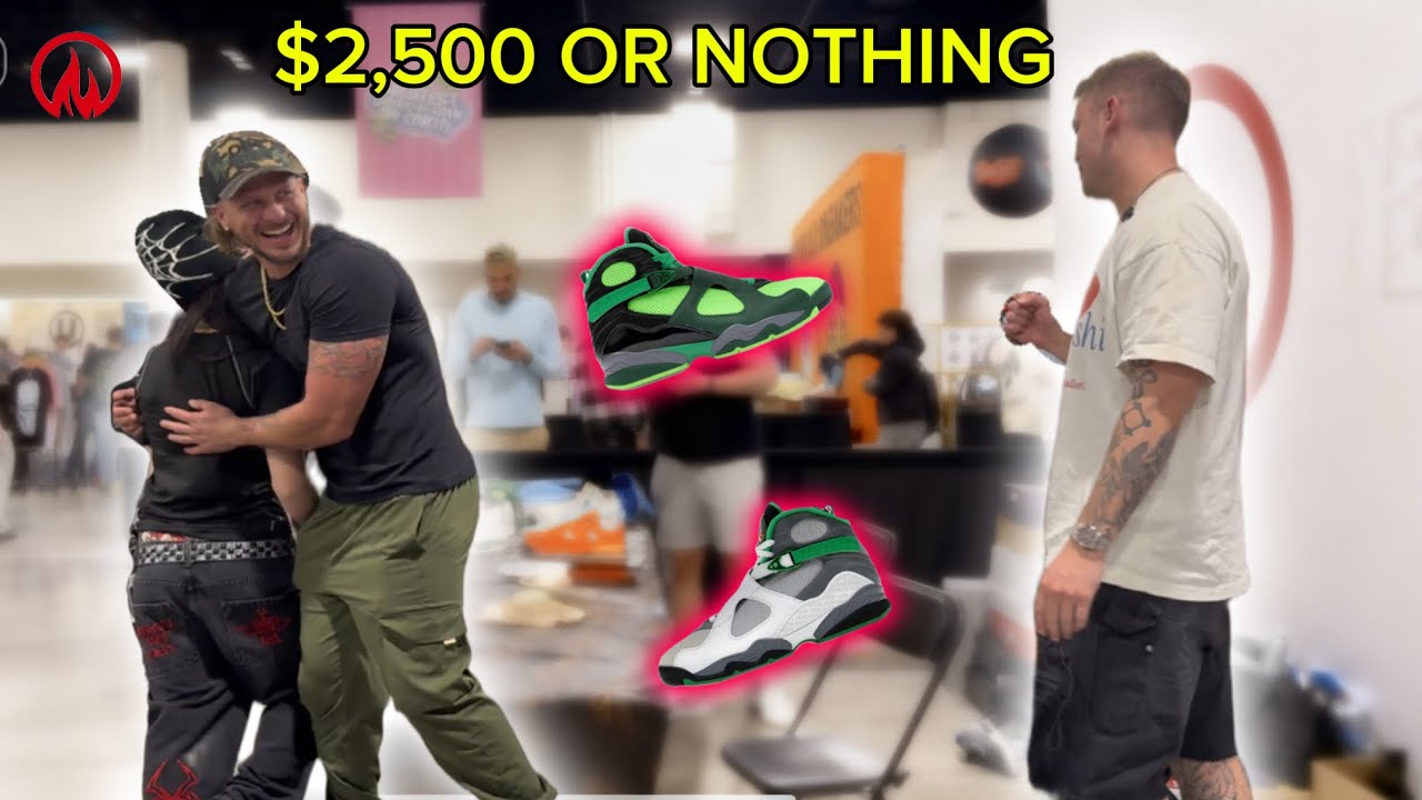 $2,500 OR NOTHING COIN FLIP FOR JORDAN PE’S