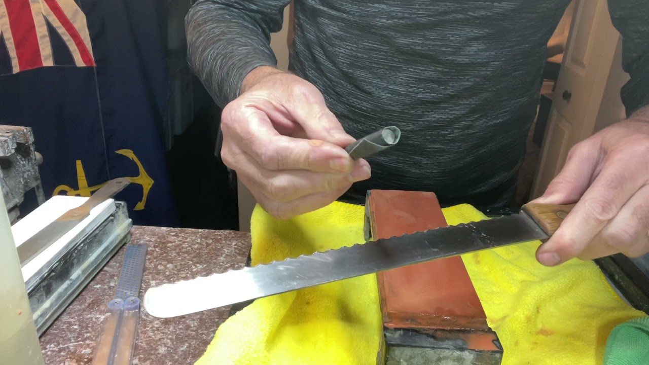 Serrated Knife Sharpening