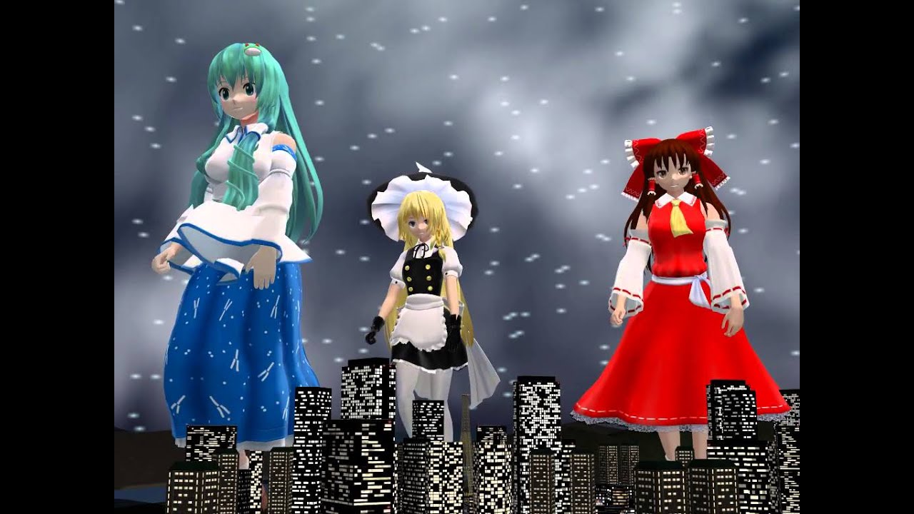 [MMD giantess] growth dance