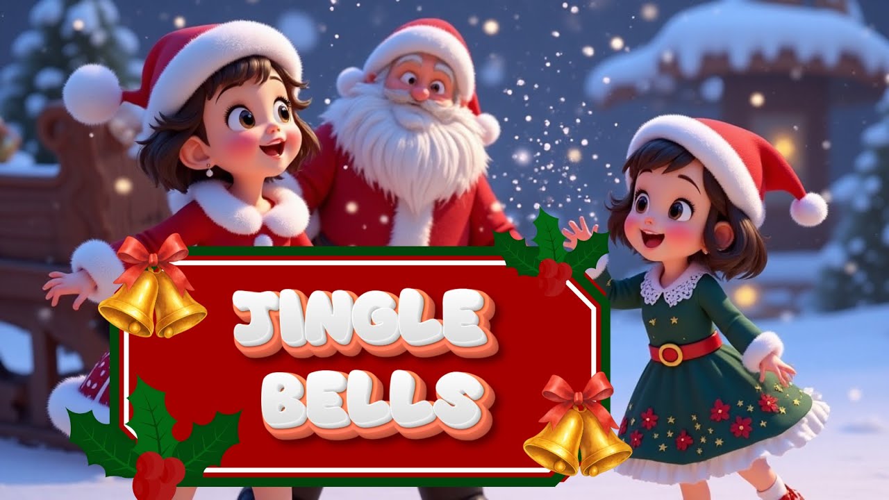 Jingle Bells Jingle Bells | Christmas Song For Kids | Avni And Adya |#christmassongs #christmasmusic