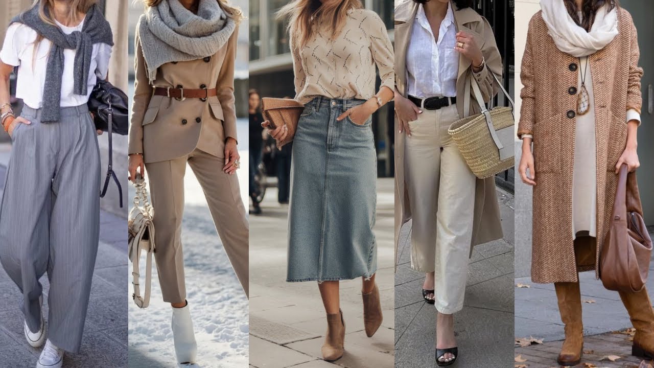 &ldquo;Combina ELEGANCIA CLASICA y MODA ACTUAL Looks Oto&ntilde;o&ndash;Invierno 20252026&rdquo;