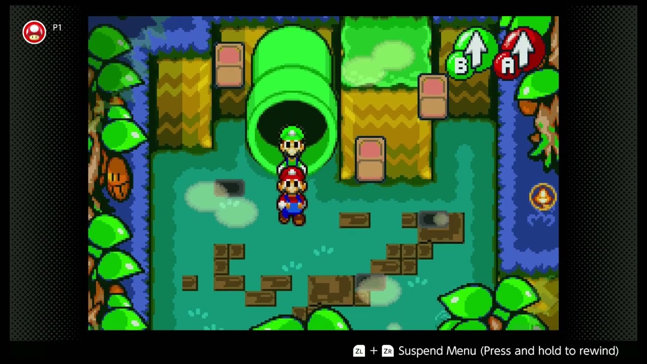 Let's play (4) Mario & Luigi Superstar Saga Part 8 - Speeding Through Chucklehuck Woods