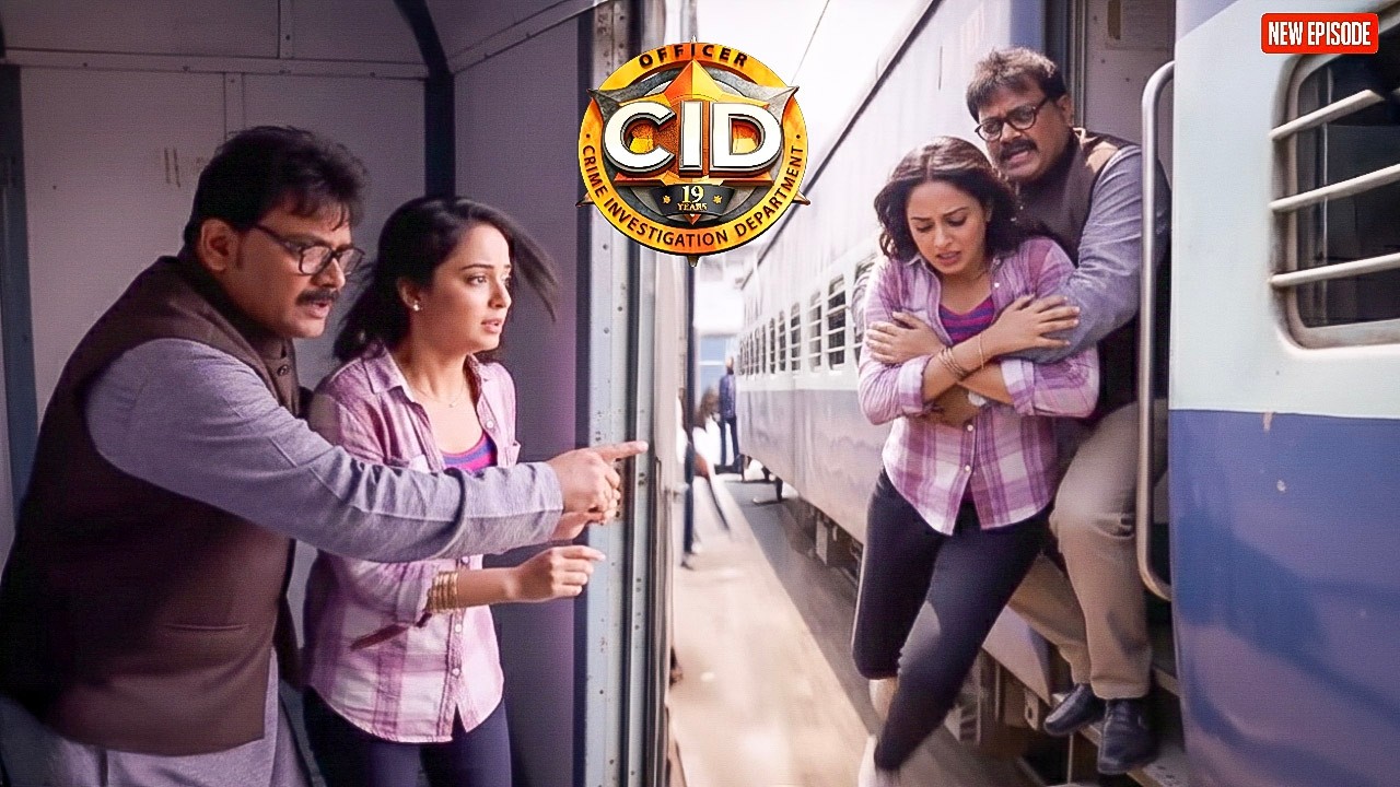 Daya ने Purvi  को ट्रेन से कूदने से रोका || CID | Latest Episode ||