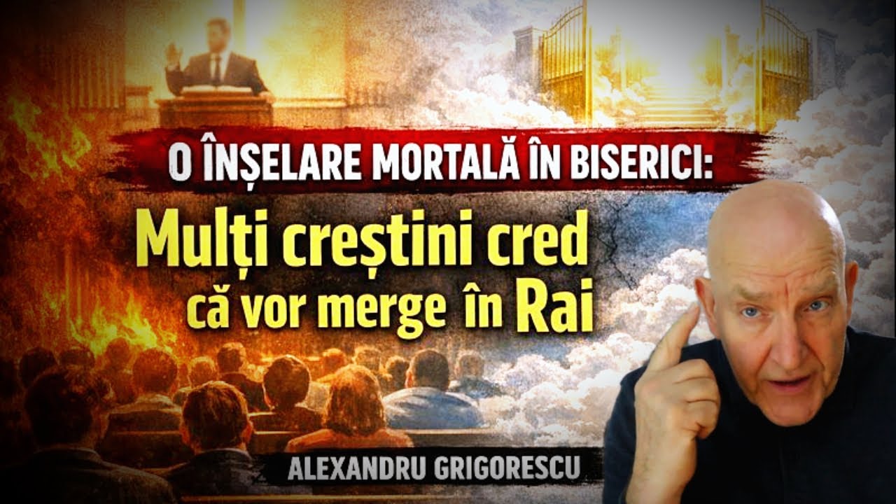 O înșelare mortală în biserici: Mulți creștini cred că vor merge în Rai - Alexandru Grigorescu